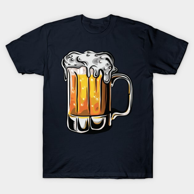 Craft Beer Lover Drink Drinking Mens Uncle Adult Gift T-Shirt by Freid